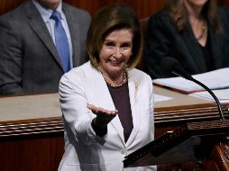 Nancy Pelosi, de 82 años, se convirtió por primera vez en presidenta de la Cámara de Representantes en 2007. AFP / O. Douliery