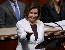 Nancy Pelosi, de 82 años, se convirtió por primera vez en presidenta de la Cámara de Representantes en 2007. AFP / O. Douliery