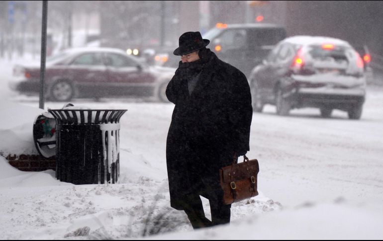 El Servicio Nacional de Meteorología de NY advirtió que se pronostica que la nevada podría 