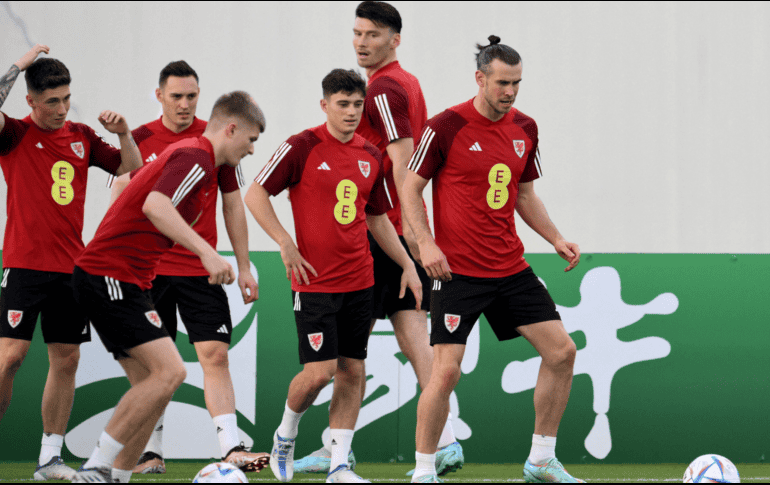 “No estamos acostumbrados a un calor como este”, dijo Mark Harris, delantero de la selección galesa. AFP / N. Tucat
