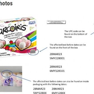 ¡Oh no! EU retira las galletas Arcoíris de tiendas por esta razón