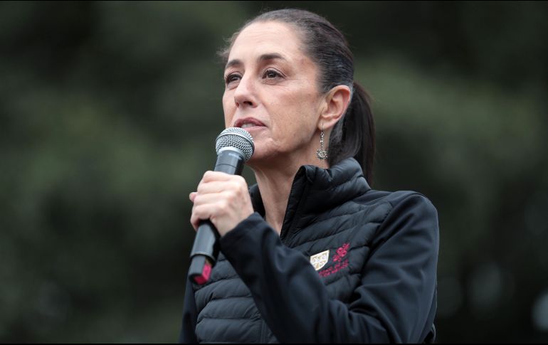 Claudia Sheinbaum comenta que no hay ninguna solicitud de otra manifestación ese día que vaya a partir del Ángel de la Independencia. SUN / ARCHIVO