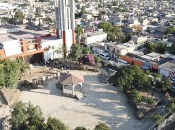 Por petición ciudadana, inicia remodelación de plaza pública en San Juan de Ocotán