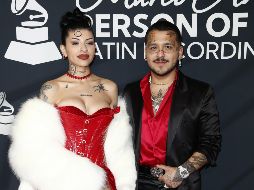 Las criticas fueron luego de que salieran a la luz las fotografías de la alfombra roja de los Latin Grammy, evento al cual acudieron con una vestimenta de color rojo. EFE / C. Brehman