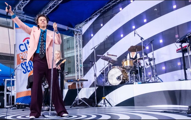 Harry Styles ofrecerá un concierto en Guadalajara que se realizará en la Arena VFG. AP.