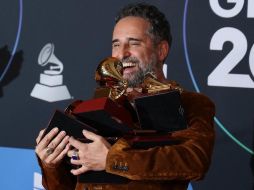 Jorge Drexler fue el gran ganador de la noche en los Grammy Latinos 2022. GETTY IMAGES