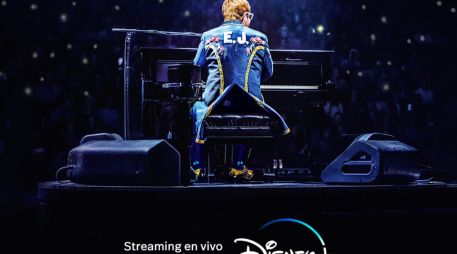 “Elton John Live: El show de despedida” ya está disponible en Disney+. ESPECIAL/THE WALT DISNEY COMPANY MÉXICO.