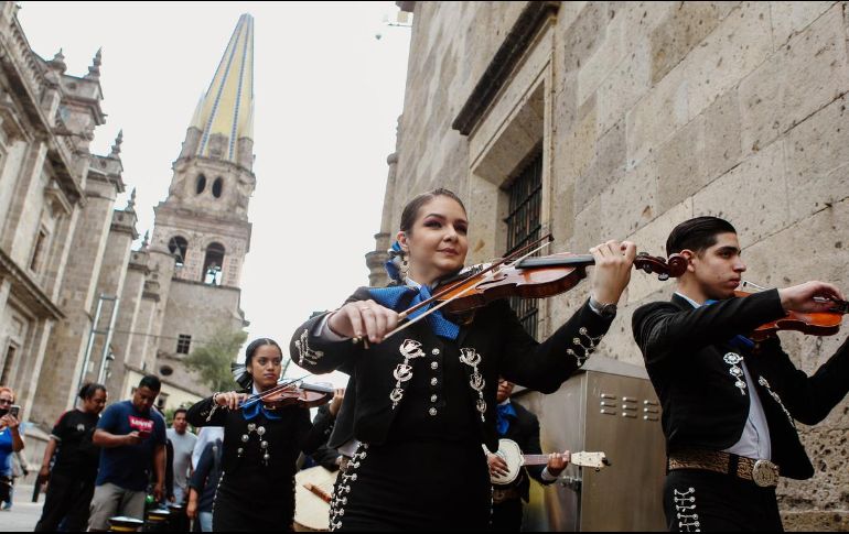En Guadalajara hay variedad de lugares para disfrutar del mariachi en vivo. ARCHIVO