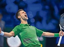 Novak Djokovic llega a Semifinales manteniendo el invicto en este Masters de la ATP. EFE/ A. Di Marco