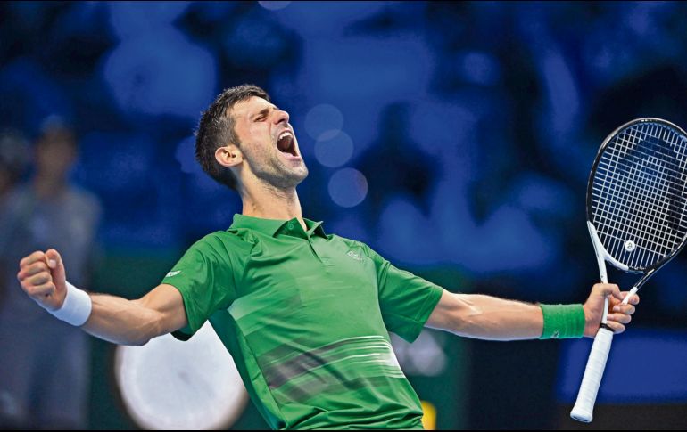 Novak Djokovic llega a Semifinales manteniendo el invicto en este Masters de la ATP. EFE/ A. Di Marco