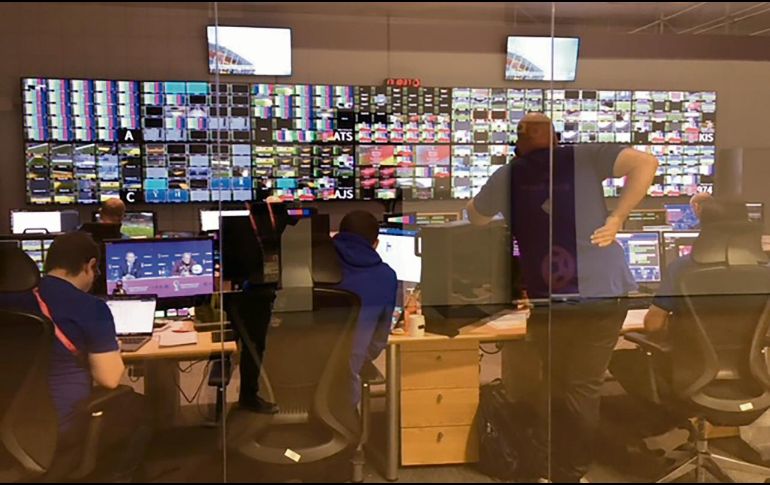 Las transmisiones de televisión de todos los partidos del Mundial se controlan desde este sitio. CORTESÍA/ Jaime Gallardo