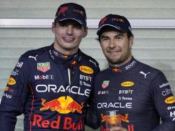 Las diferencias que hubo entre Checo Pérez y Max Verstappen al interior de Red Bull siguen más vivas que nunca. AFP/ARCHIVO