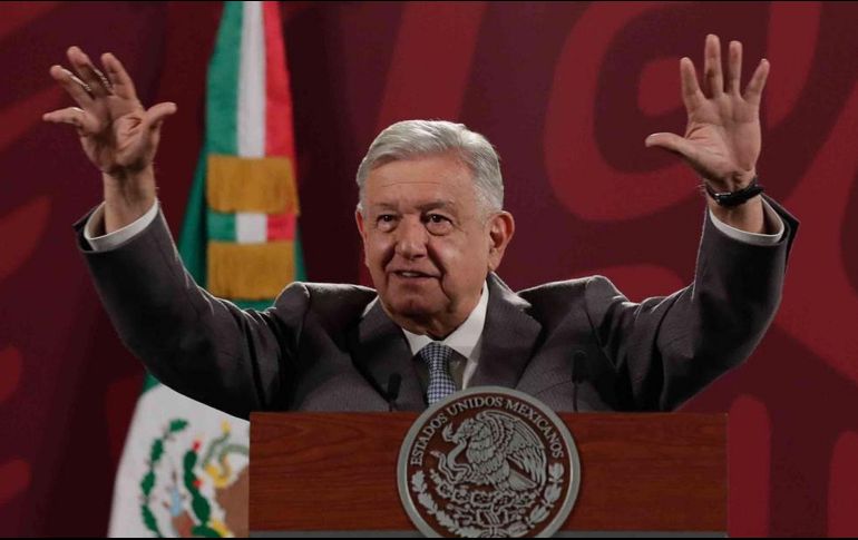 López Obrador ha dicho que el veto a Trump de Twitter atenta contra la libertad de expresión. SUN / ARCHIVO
