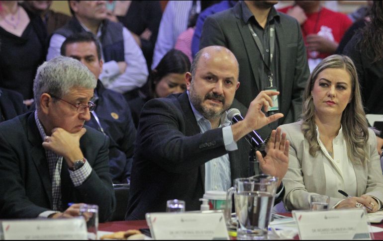 La reunión concluyó sin ningún acuerdo sobre posibles reasignaciones a la Universidad. EL INFORMADOR/A. CAMACHO