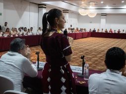 Claudia Sheinbaum impartió su conferencia magistral 
