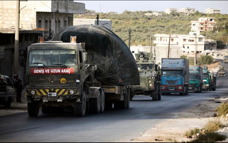 La ciudad siria de Kobane fue capturada por el grupo yihadista Estado Islámico a finales de 2014. AP/G. Alsayed