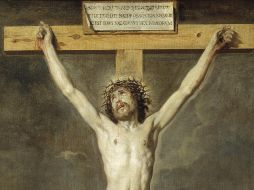 “Yo te aseguro que hoy estarás conmigo en el paraíso”. WIKIPEDIA/ «Cristo crucificado», de Diego Velázquez