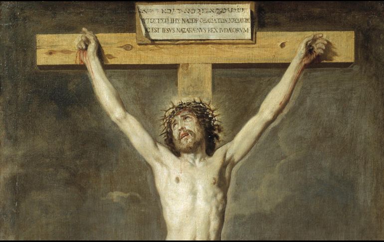 “Yo te aseguro que hoy estarás conmigo en el paraíso”. WIKIPEDIA/ «Cristo crucificado», de Diego Velázquez