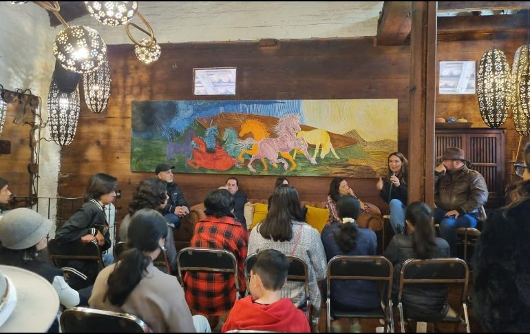 El actor mexicano Julio Bracho estuvo presente acompañado por los animadores Juan Medina y Sofía Rosales, además de Claudia de Berardinis, Rodolfo Guzmán, Margarita de Silva, Sandra Carvajal y Rubí Salles. ESPECIAL