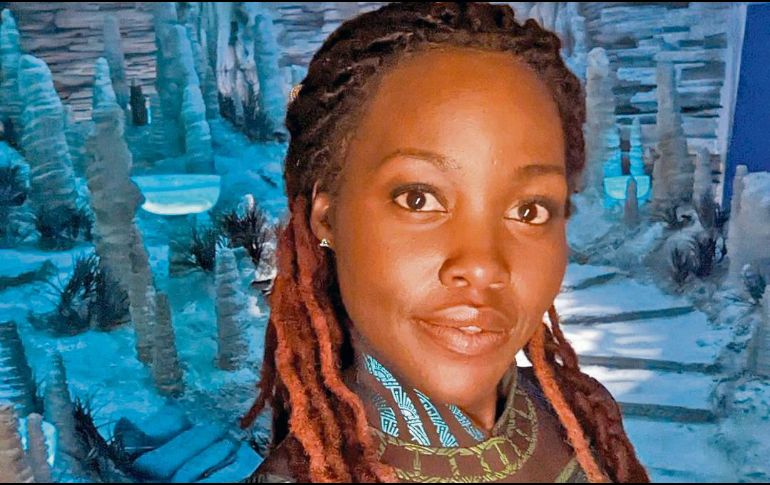 La actriz presumió en sus redes sociales parte de su trabajo. INSTAGRAM/ @lupitanyongo