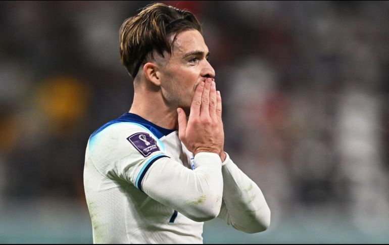 Fue al minuto 90 cuando Jack Grealish colaboró con el sexto gol para Inglaterra, y dedicó la diana a Finlay, un niño con parálisis cerebral al que había prometido una celebración especial. AP / P. Ellis