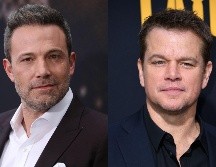 En entrevista con New York Times, Ben Affleck (Izq) declaró que él fungirá como productor ejecutivo en la compañía, en tanto Matt Damon (der) estará al frente de las decisiones creativas. EFE / AFP
