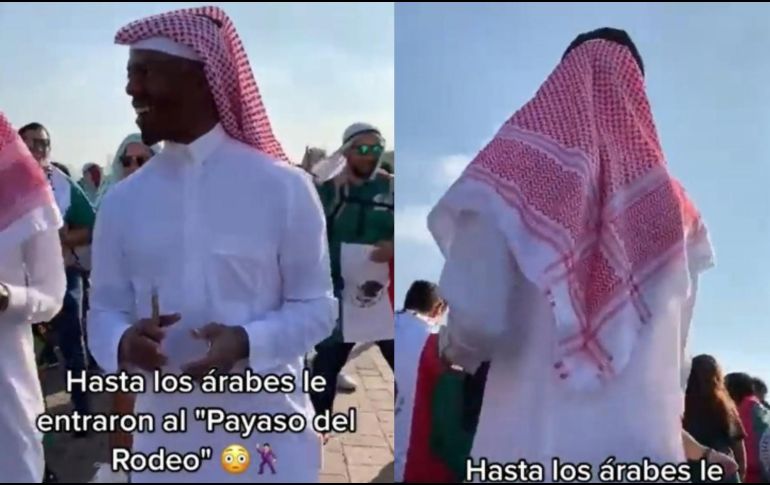 El video ya circula por redes sociales y se ha vuelto viral, pues muchos aplauden que sucedan este tipo de cosas durante el Mundial de Qatar 2022. ESPECIAL