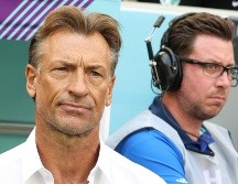 Después de disfrutar el momento, Hervé Renard pide a los suyos a concentrarse cuanto antes en los siguientes dos partidos, en los que se enfrentarán a Polonia y México. EFE / M. Messara