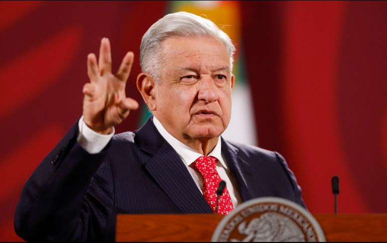 Las ideas conservadoras no tienen posibilidad de consolidarse en México, señaló el presidente Andrés Manuel López Obrador tras la cumbre conservadora. EFE / I. Esquivel