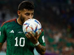 ALEXIS VEGA. Al finalizar el encuentro ante Polonia, el futbolista de las Chivas relató su sentir en ese momento. EFE / J. Méndez