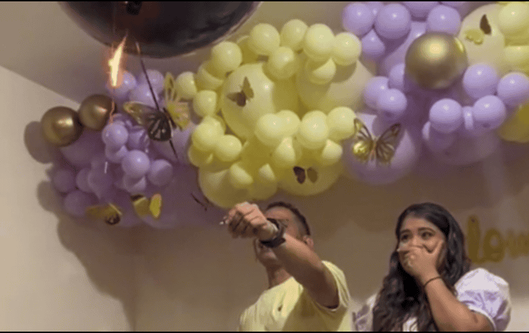 La joven que compartió el video en su cuenta de TikTok, subió otro video donde aclara que todo está bien. ESPECIAL