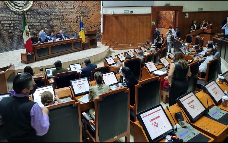 Los aumentos fueron aprobados en el Congreso de Jalisco. EL INFORMADOR/R. RIVAS