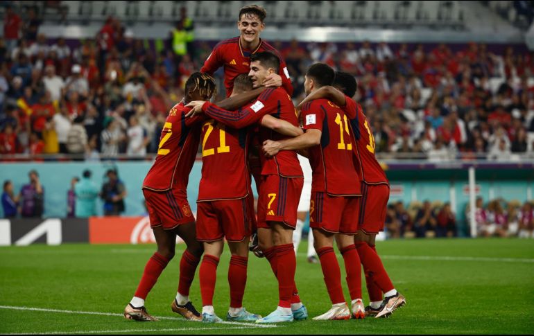 España se convierte en la quinta Selección que logra un 7-0 a su favor en una Copa del Mundo. EFE / J. Méndez