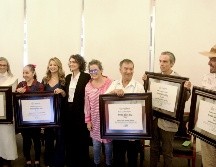 Los galardonados en las categorías humanística, literaria, cultural, cívica, laboral, científica, deportiva y ambiental. EL INFORMADOR/ CARLOS ZEPEDA