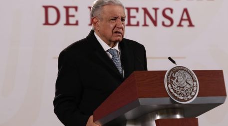 López Obrador señaló que ya no hay contubernio entre autoridad y el crimen organizado, como ocurrió con el secretario de seguridad Genaro García Luna. SUN / C. Mejía