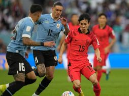 Uruguay no pudo pasar del 0-0 en su estreno en Qatar 2022 contra Corea del Sur. AP / Lee Jin-man