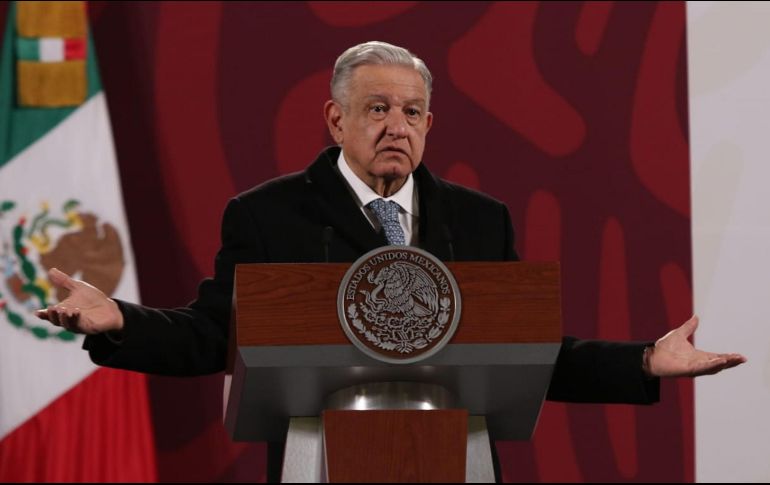 López Obrador reiteró que la marcha es un festejo porque entre todos hemos logrado echar a andar la transformación de México y hay buenos resultados. SUN / C. Mejía