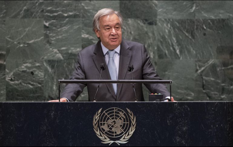 A pesar de los desafíos por atender, Colombia no está sola, el Secretario General Antonio Generes extiende todo el apoyo por parte de las Naciones Unidas. EFE / ARCHIVO