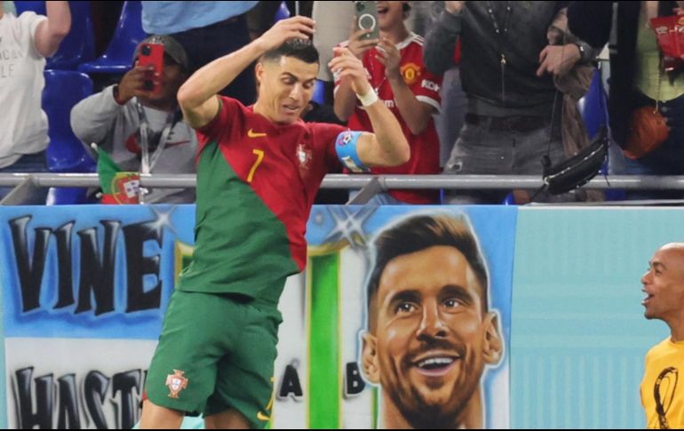Con la Selección de Portugal, Cristiano Ronaldo ha anotado 118 goles, un récord. EFE / A. Sultan