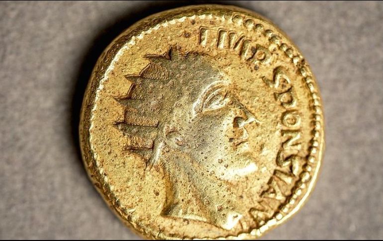 La cara de Esponsiano primero, que fue purgado de la historia por expertos del silgo XIX. Pero investigadores han logrado establecer ahora que fue un emperador romano perdido. BBC News