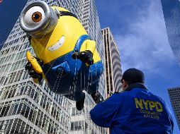 El Desfile del Día de Acción de Gracias fue disfrutado por miles. AFP