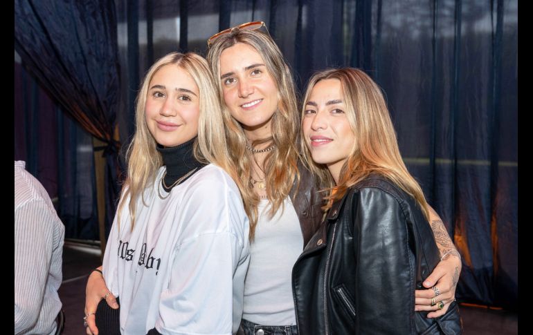 Arantza Bribiesca, Havanna Bribiesca y Celina Gleason. CORTESÍA