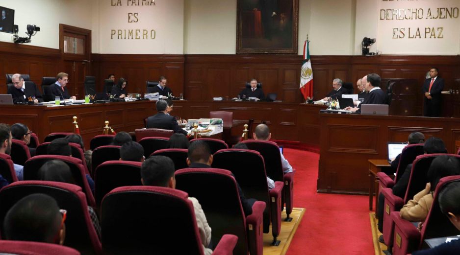 Seis de los 11 ministros se pronunciaron en contra de la propuesta del ministro Luis María Aguilar Morales por diversas consideraciones jurídicas. SUN/ARCHIVO