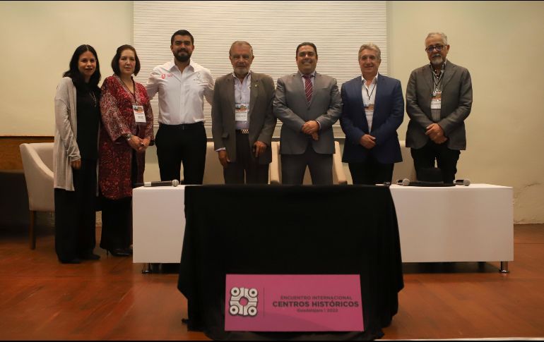 Expertos de la arquitectura participaron en el foro de este jueves sobre la importancia de los Centros Históricos. EL INFORMADOR/C. Zepeda