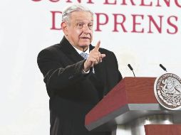 El Presidente López Obrador llamó a organizarse a quienes marchen este domingo, llegar descansados y no tomar alcohol durante la misma. EL UNIVERSAL