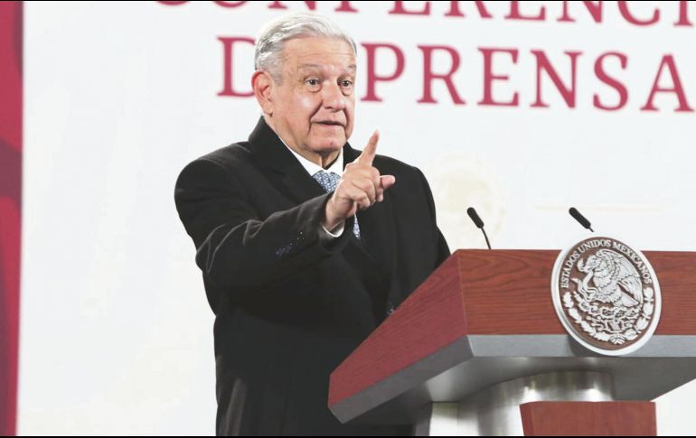 El Presidente López Obrador llamó a organizarse a quienes marchen este domingo, llegar descansados y no tomar alcohol durante la misma. EL UNIVERSAL