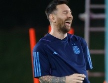 Antes del partido ante Arabia Saudita, el estado físico de Messi había generado dudas por una sesión en la que tuvo trabajo diferenciado. AFP / J. I. Roncoroni