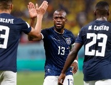 ENNER VALENCIA (#13). Con sus dos tantos frente a Qatar ya se había convertido en el máximo goleador de su país en la historia de los mundiales con cinco, y el viernes agregó otro a la cuenta. EFE / E. Biba