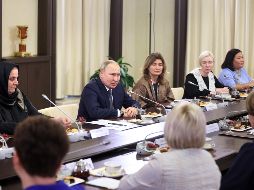 Algunos familiares de soldados se han quejado de no haber sido invitados a la reunión y han criticado directamente el liderazgo de Putin. AFP/A. Shcherbak-SPUTNIK