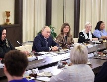 Algunos familiares de soldados se han quejado de no haber sido invitados a la reunión y han criticado directamente el liderazgo de Putin. AFP/A. Shcherbak-SPUTNIK